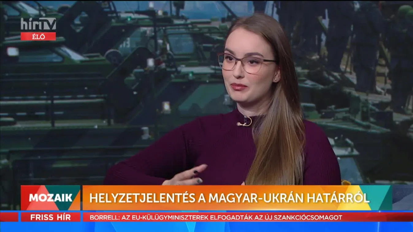 Mozaik - Helyzetjelentés a magyar-ukrán határról (2022-02-28)