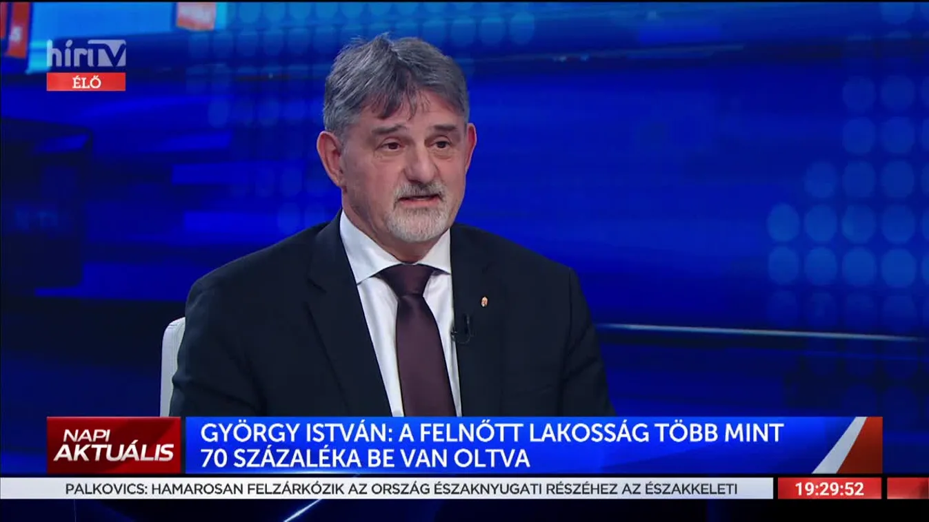 György István: Első az emberek élete és egészsége