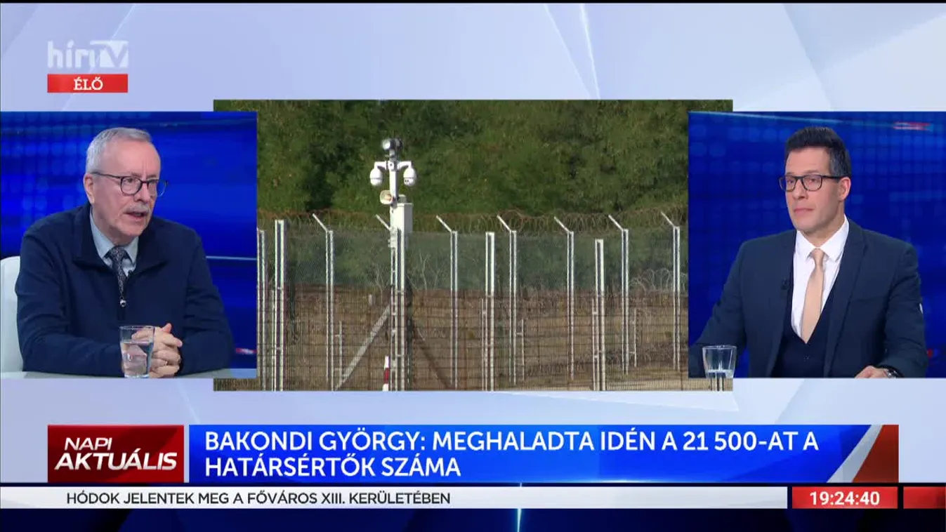 Napi aktuális - Bakondi György (2022-02-23)