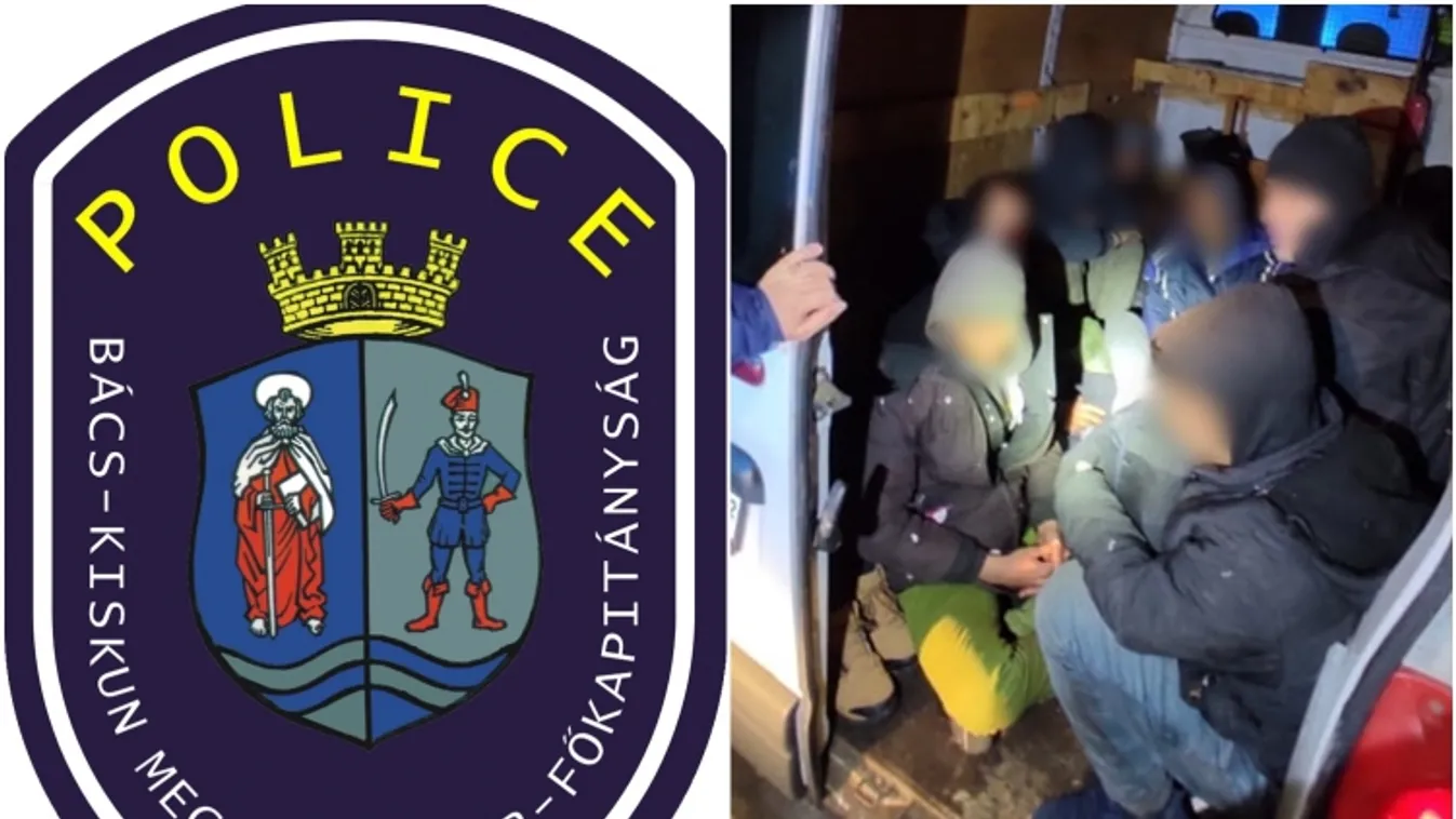 Belorusz embercsempészeket fogtak el Bács-Kiskun megyében