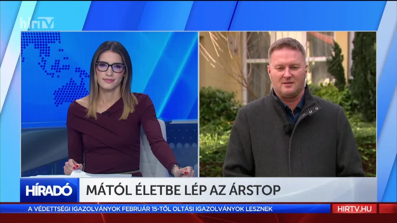Mától életbe lép az árstop