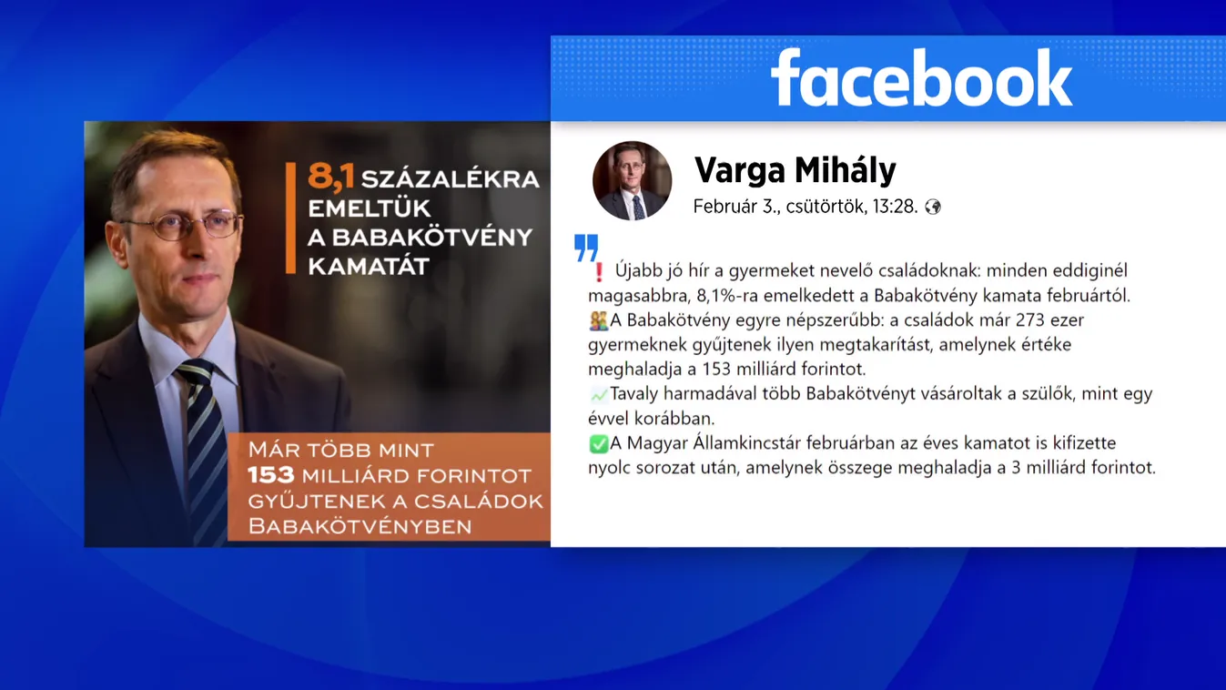 Varga Mihály: Újabb jó hír a gyermeket nevelő családoknak