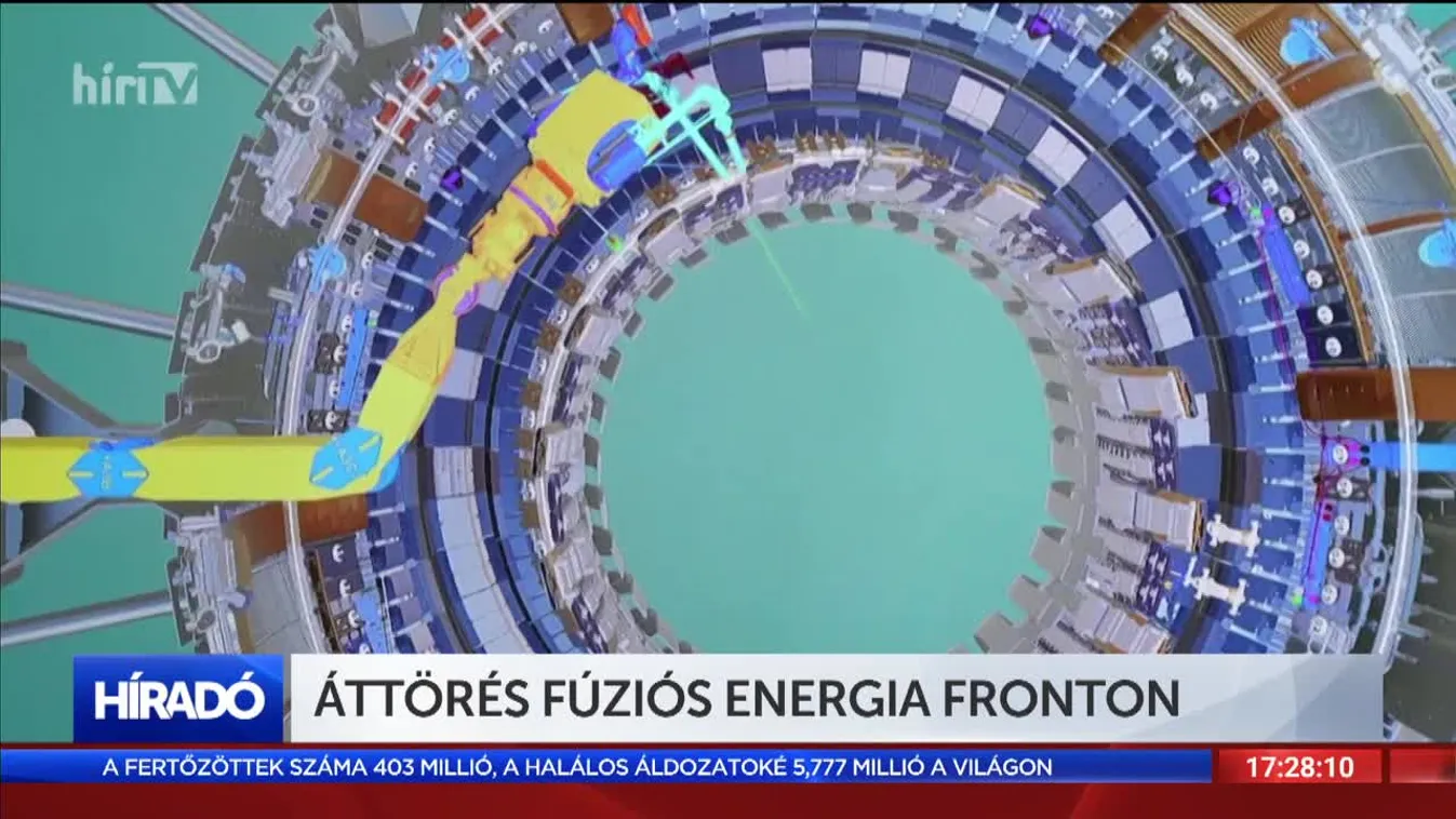Áttörés fúziós energia fronton