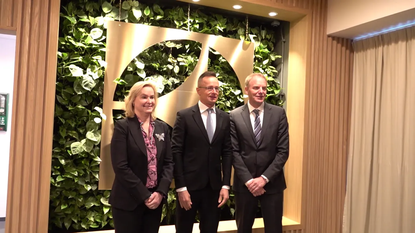 Szijjártó: A svéd beruházások segítik a magyar gazdaság növekedését