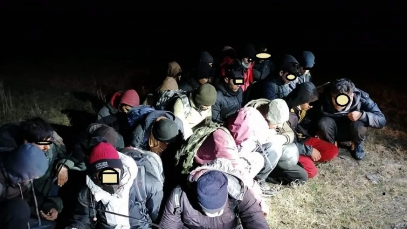 23 határsértő Kelebiánál