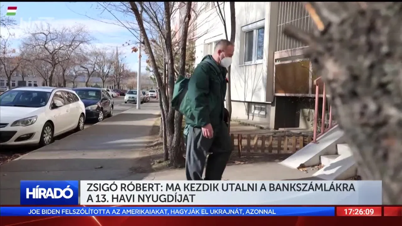 Zsigó Róbert: Ma kezdik utalni a bankszámlákra a 13. havi nyugdíjat