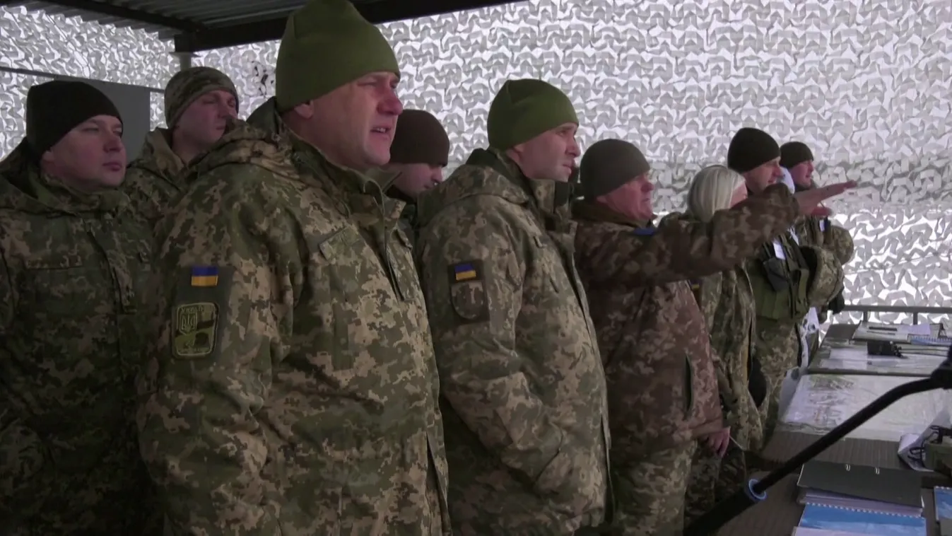 Ukrajna is megkezdte hadgyakorlatát