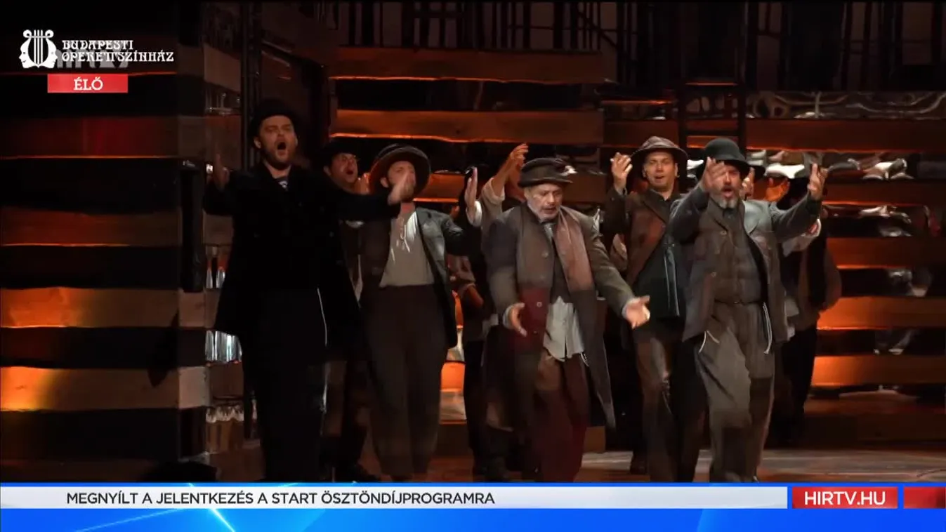 Mozaik - Hegedűs a háztetőn újra az Operettszínházban (2022-02-17)