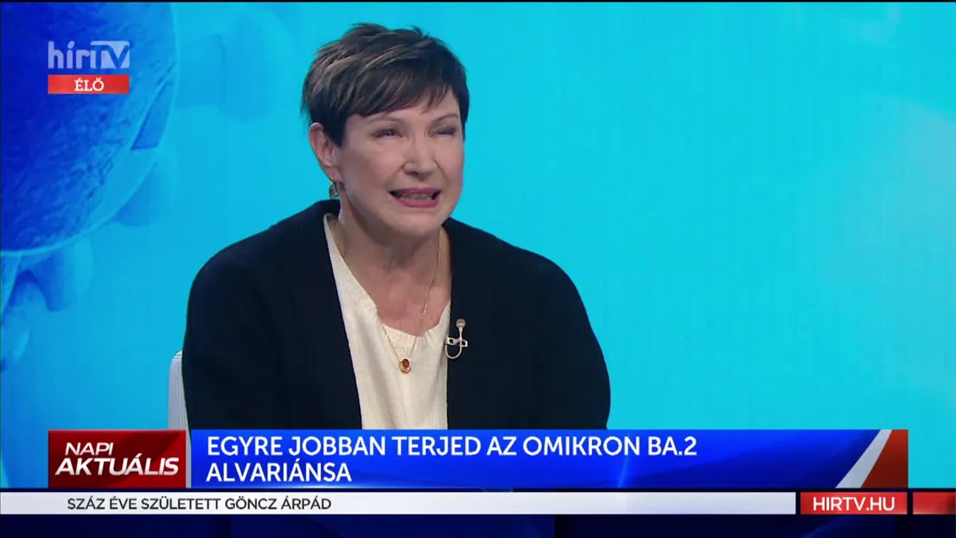 Napi aktuális - Lisziewicz Julianna (2022-02-10)