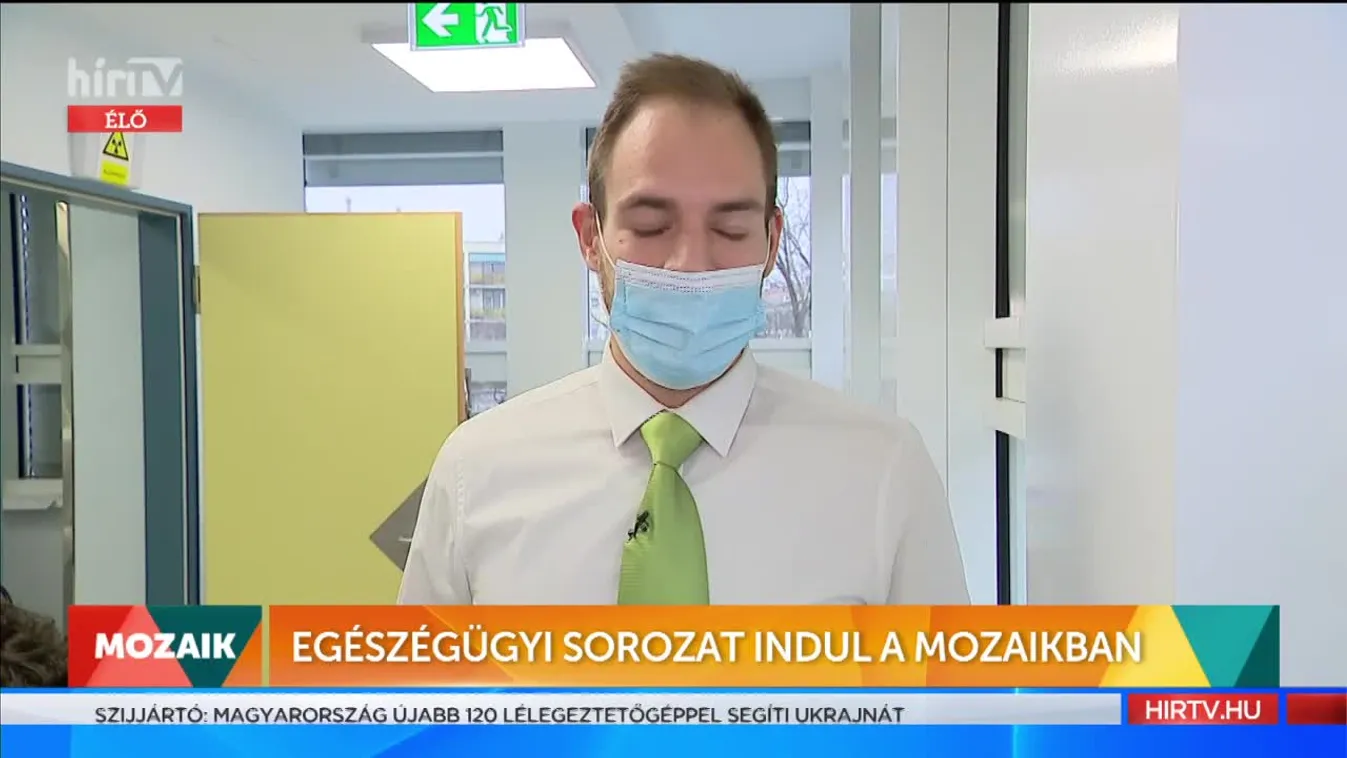 Egészégügyi sorozat indul a Mozaikban (2022-02-21)