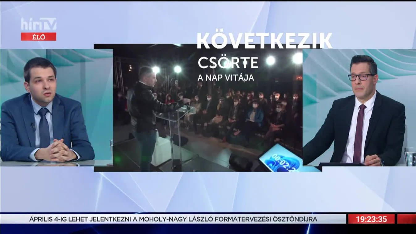 Napi aktuális - Rotyis Bálint és Palóc André (2022-02-17)