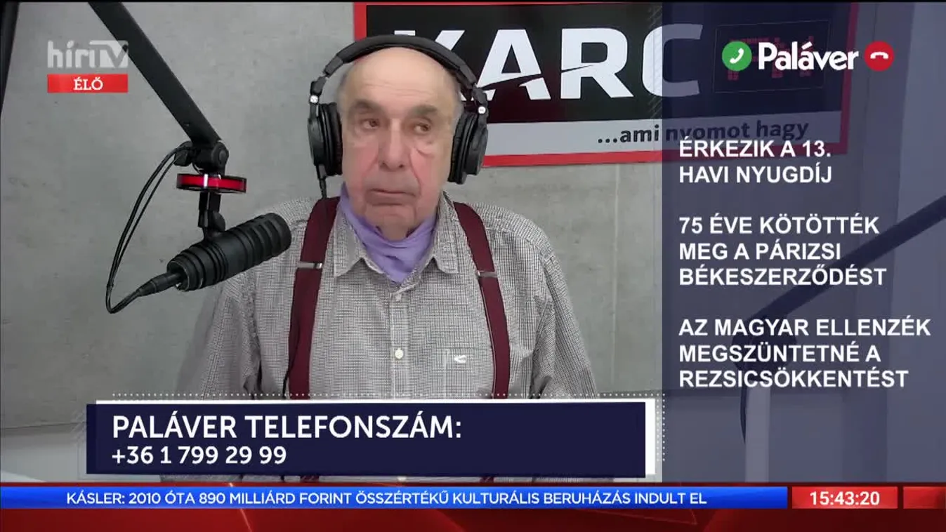 Paláver: A magyar ellenzék megszüntetné a rezsicsökkentést