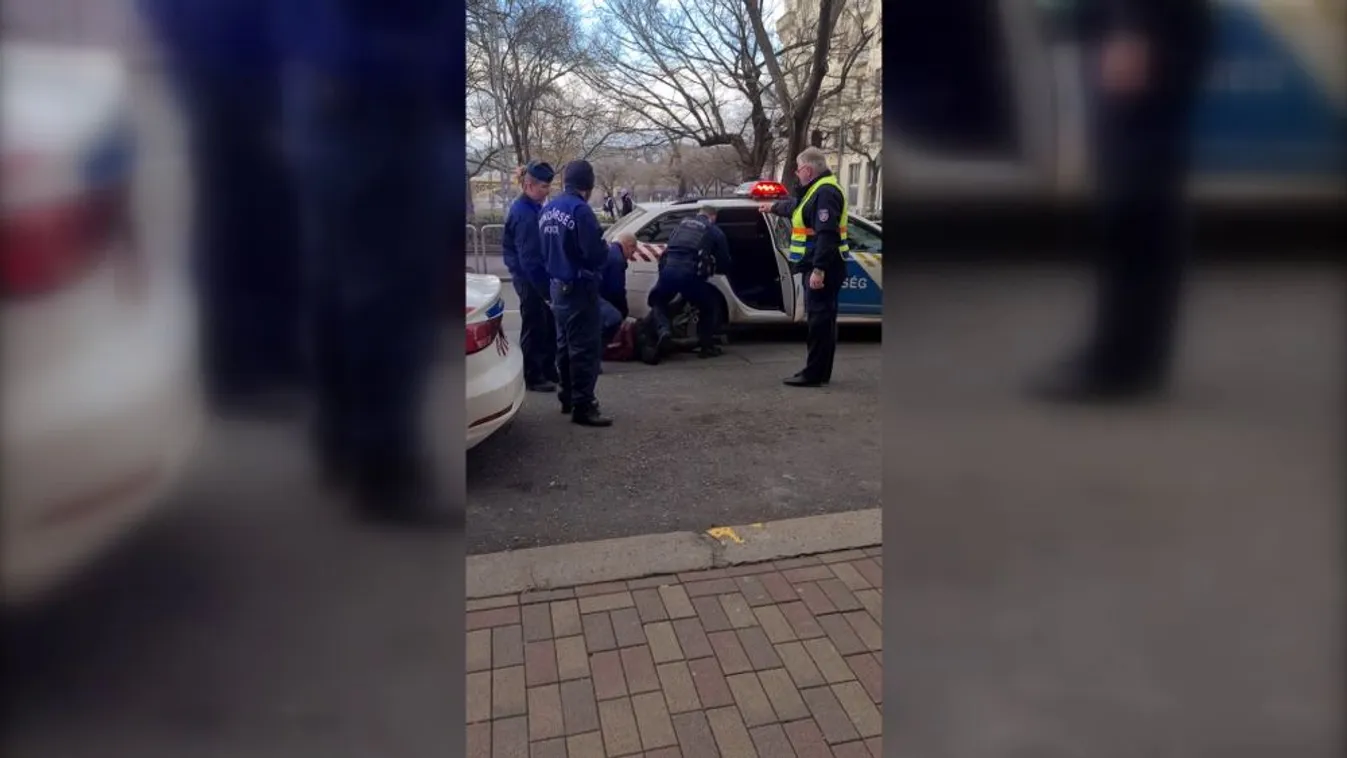 Eljárás indult a Jászai Mari téren kutyáját kínzó nő ellen