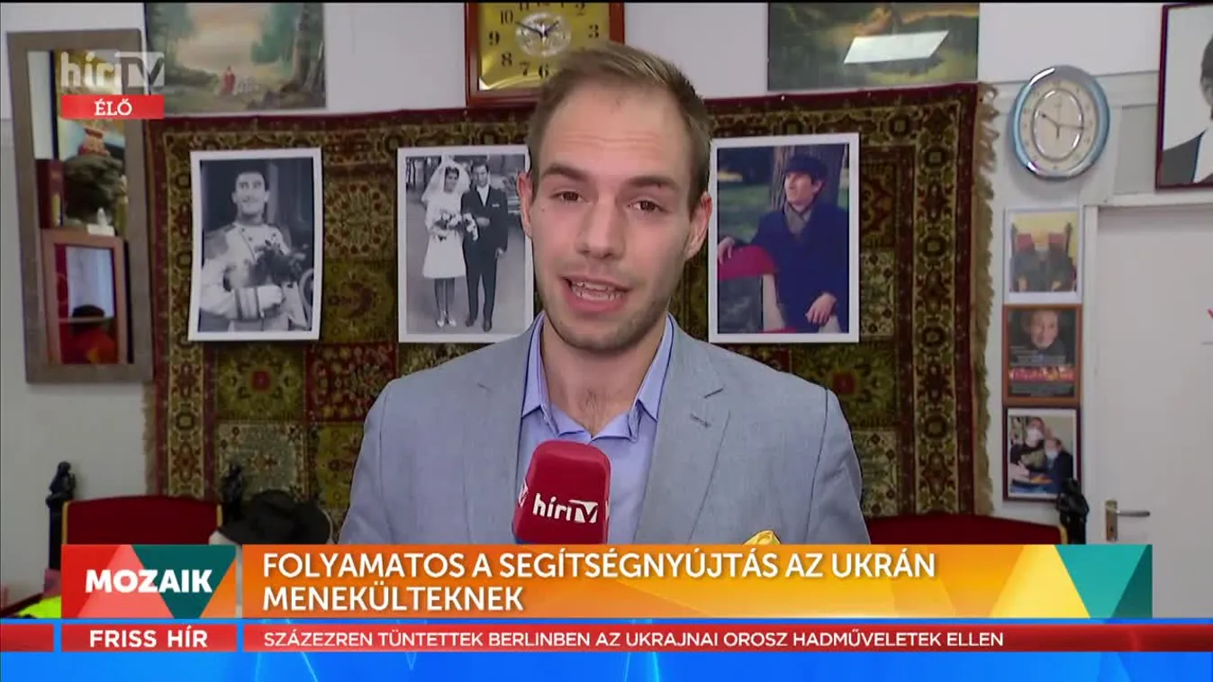 Mozaik - Folyamatos a segítségnyújtás az ukrán menekülteknek (2022-02-28)