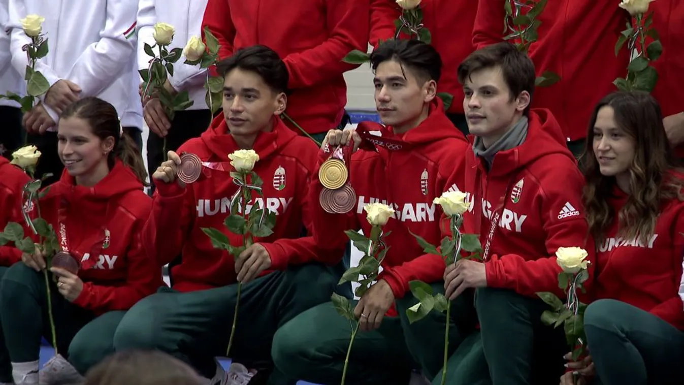 Hazatért a magyar rövidpályás gyorskorcsolya-válogatott