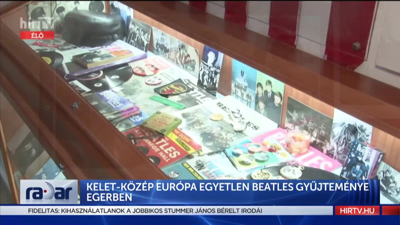 Radar - Kelet-Közép-Európa egyetlen Beatles gyűjteménye Egerben (2022-02-04)