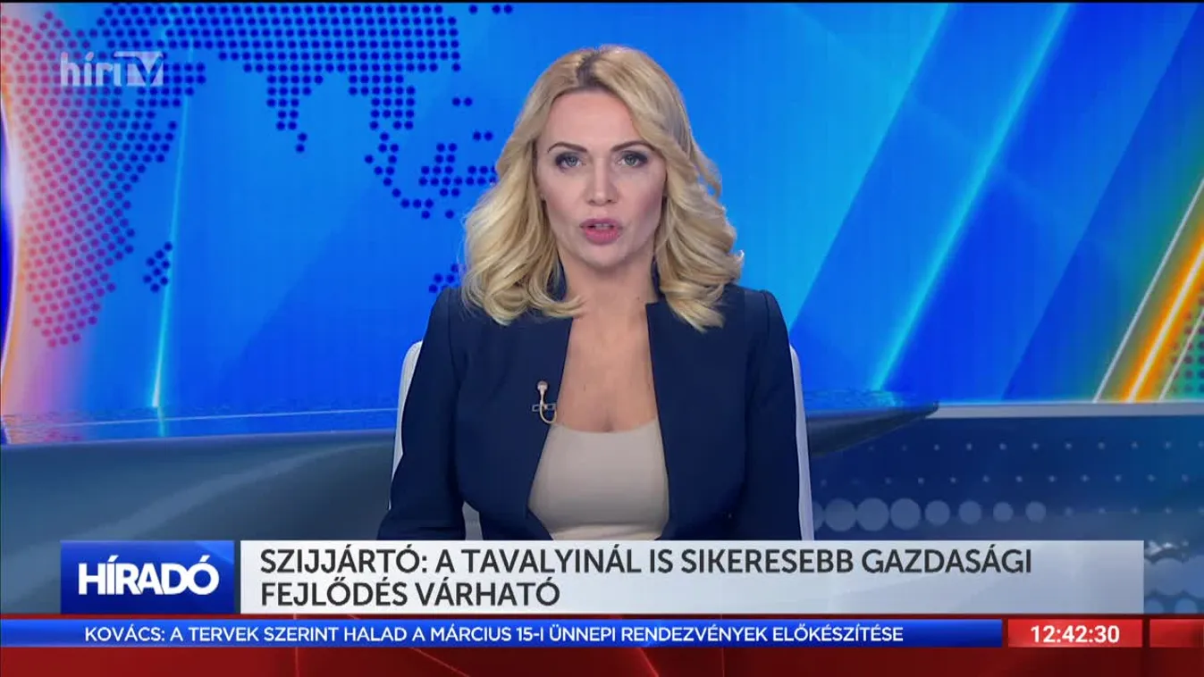 Szijjártó: A tavalyinál is sikeresebb gazdasági fejlődés várható