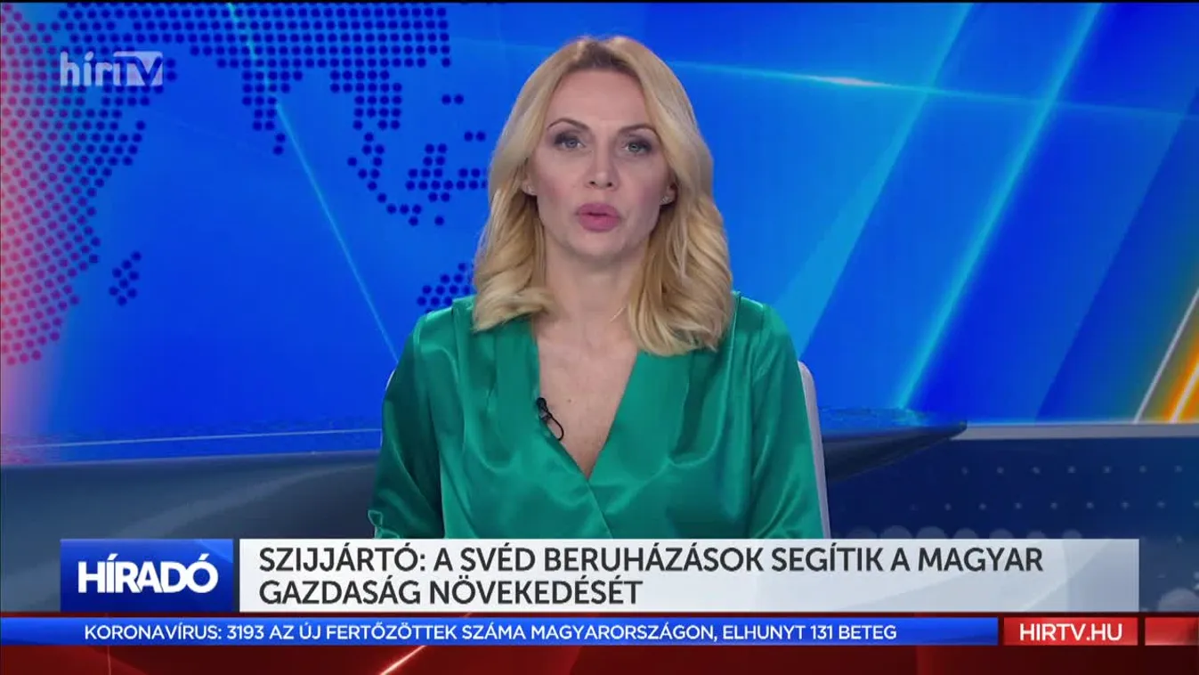 Szijjártó: A svéd beruházások segítik a magyar gazdaság növekedését