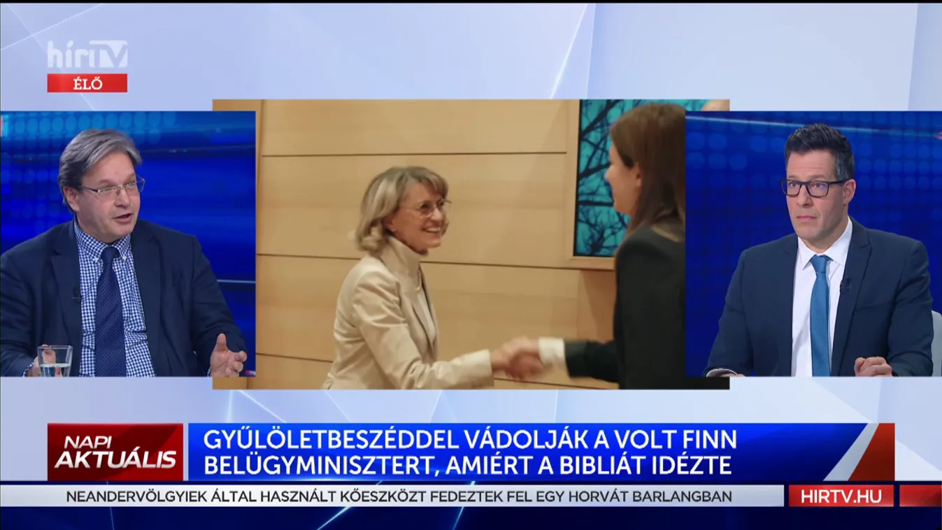 Gyűlöletbeszéddel vádolják a volt finn belügyminisztert, amiért a Bibliát idézte