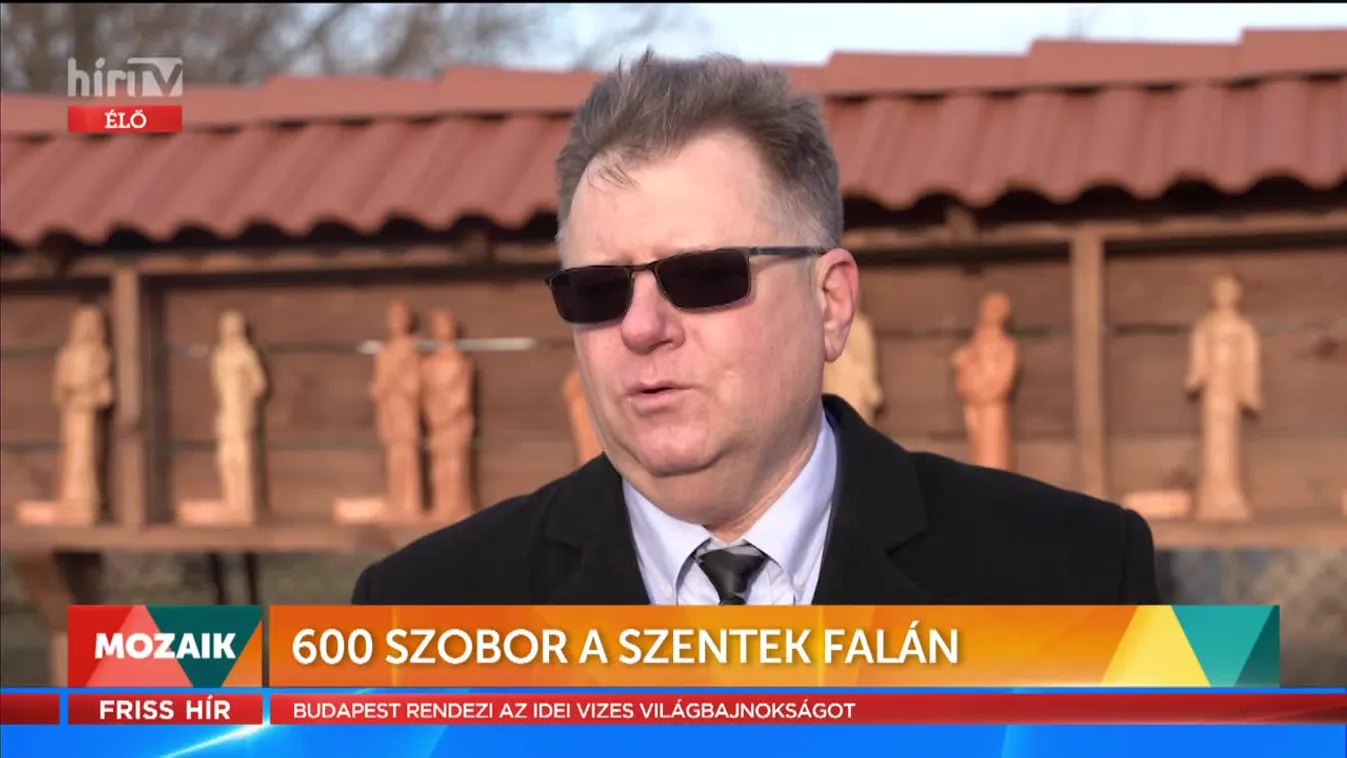 Mozaik - 600 szobor a szentek falán - (2022-02-07)