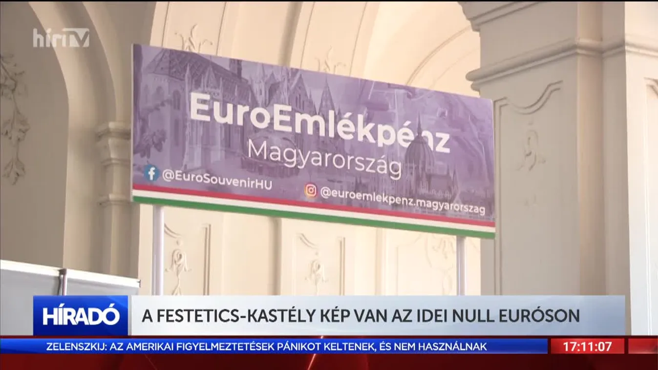 A Festetics-kastély kép van az idei null euróson