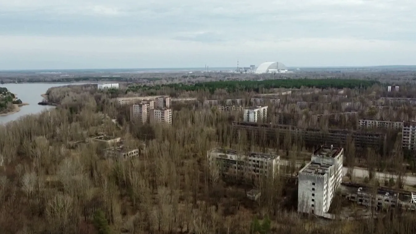 A csernobili atomerőmű az orosz támadás dacára is sértetlen