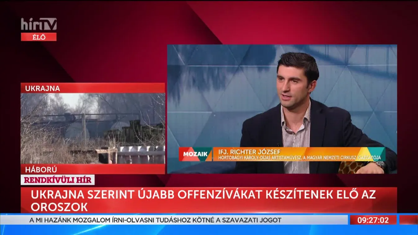 Mozaik - Indul a magyar nemzeti cirkusz 2022-es országos turnéja (2022-03-14)