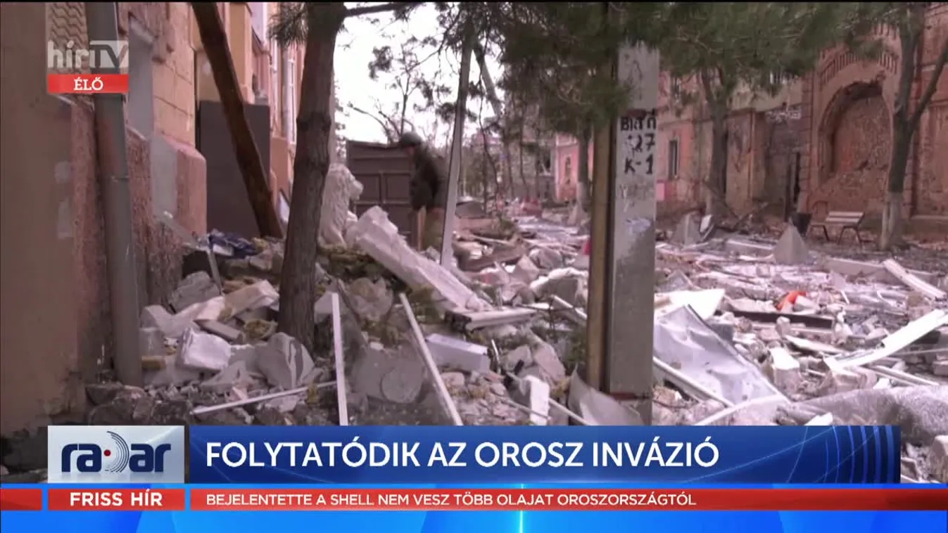 Radar - Folytatódik az orosz invázió (2022-03-08)