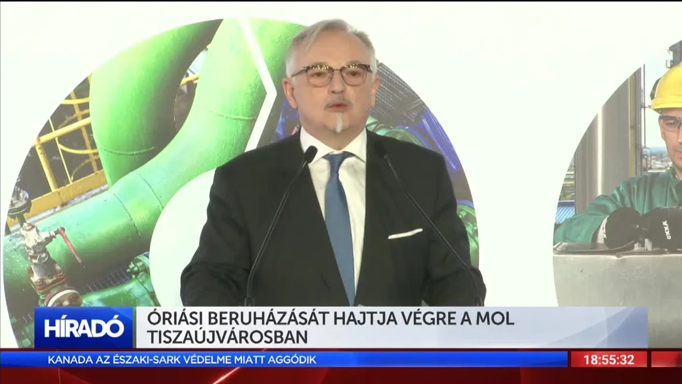 Óriási beruházását hajtja végre a MOL Tiszaújvárosban