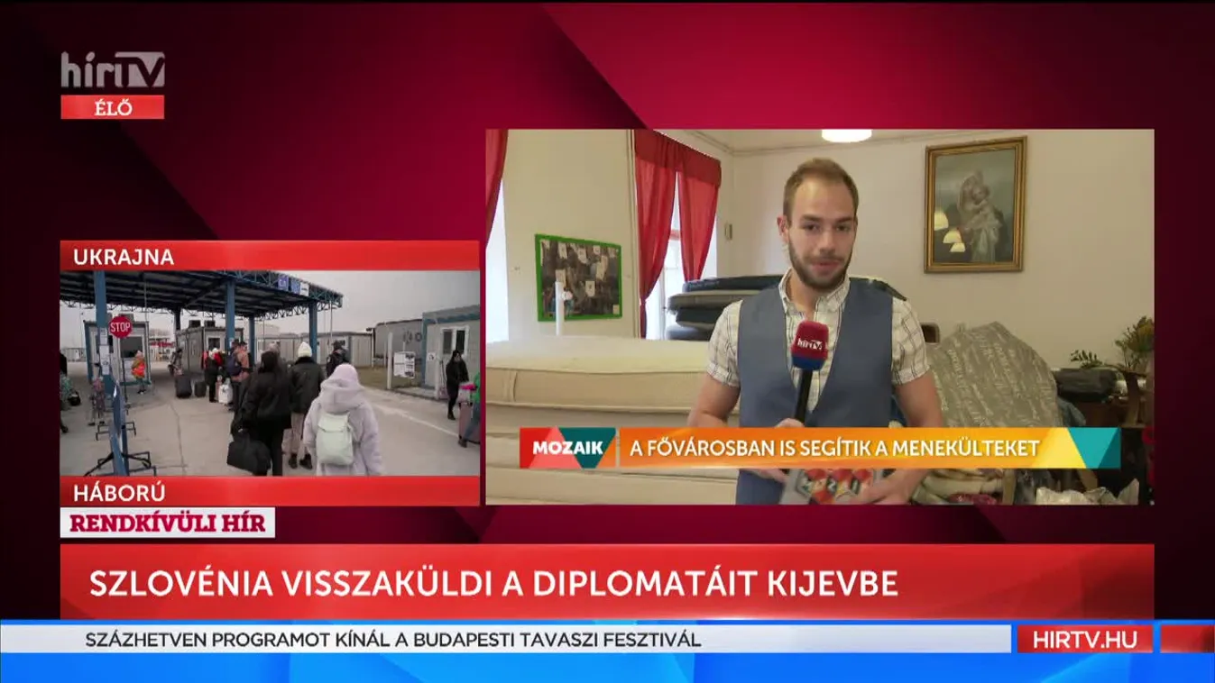 Mozaik - A fővárosban segítik a menekülteket