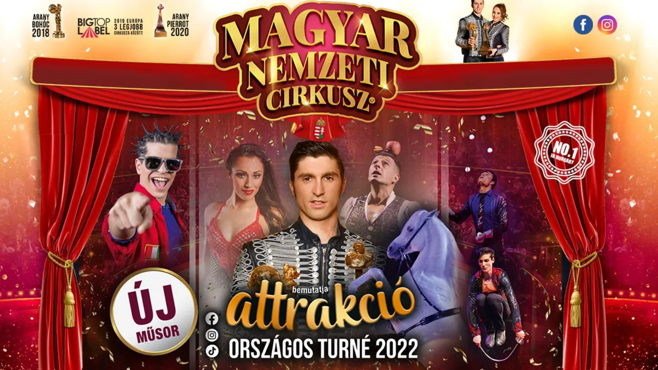 Országos turnéra indul pénteken a Magyar Nemzeti Cirkusz
