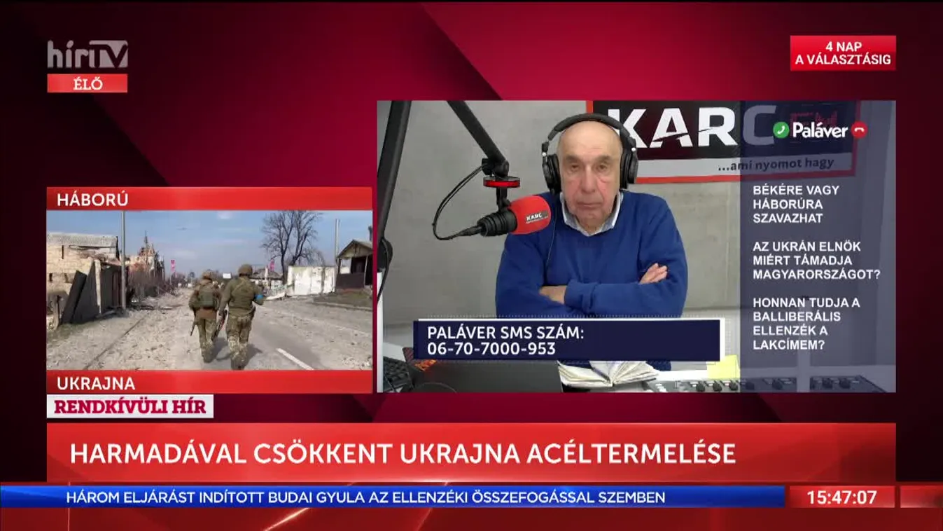 Paláver: Békére vagy háborúra szavazhat