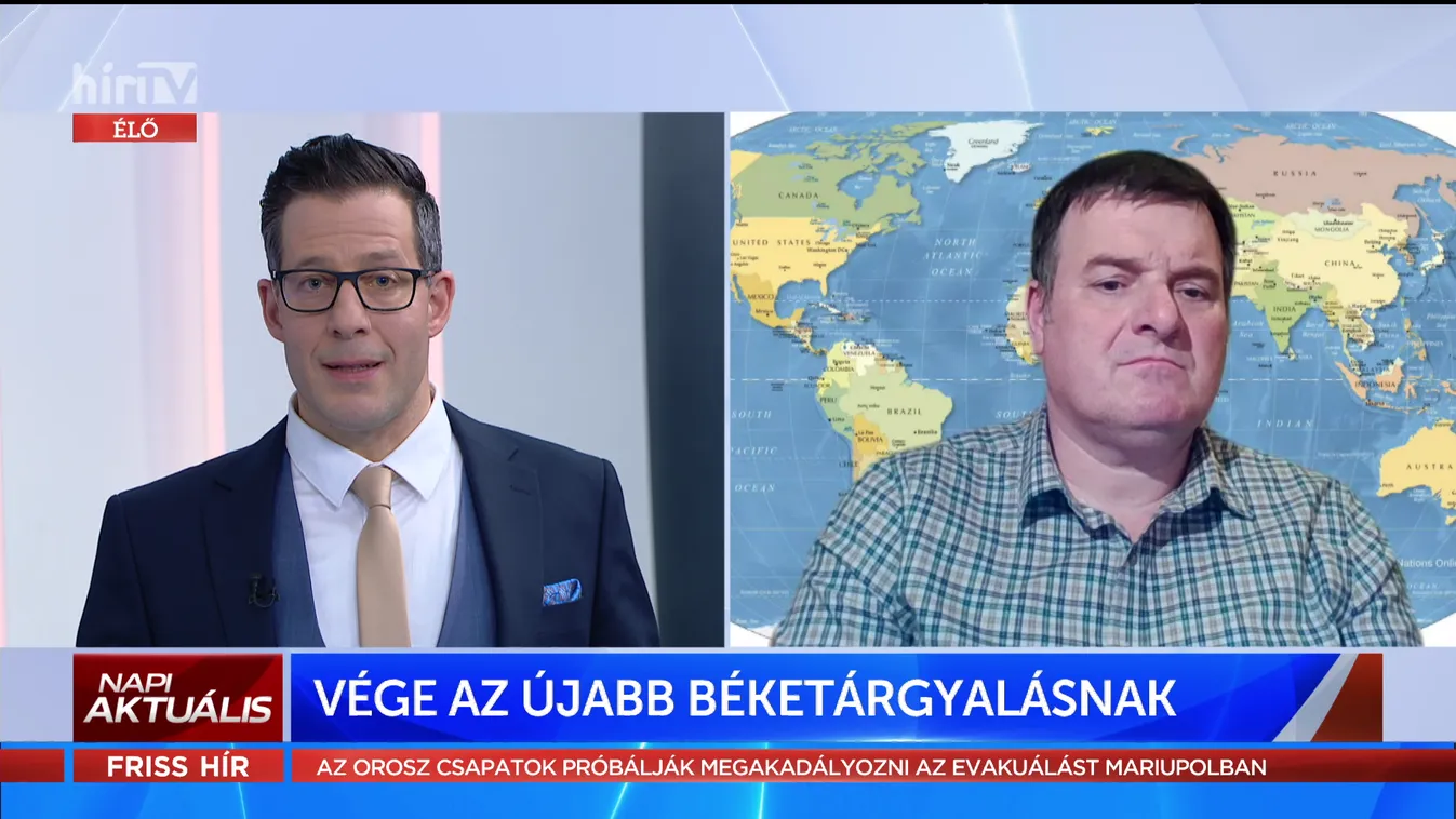 Vége az újabb béketárgyalásnak