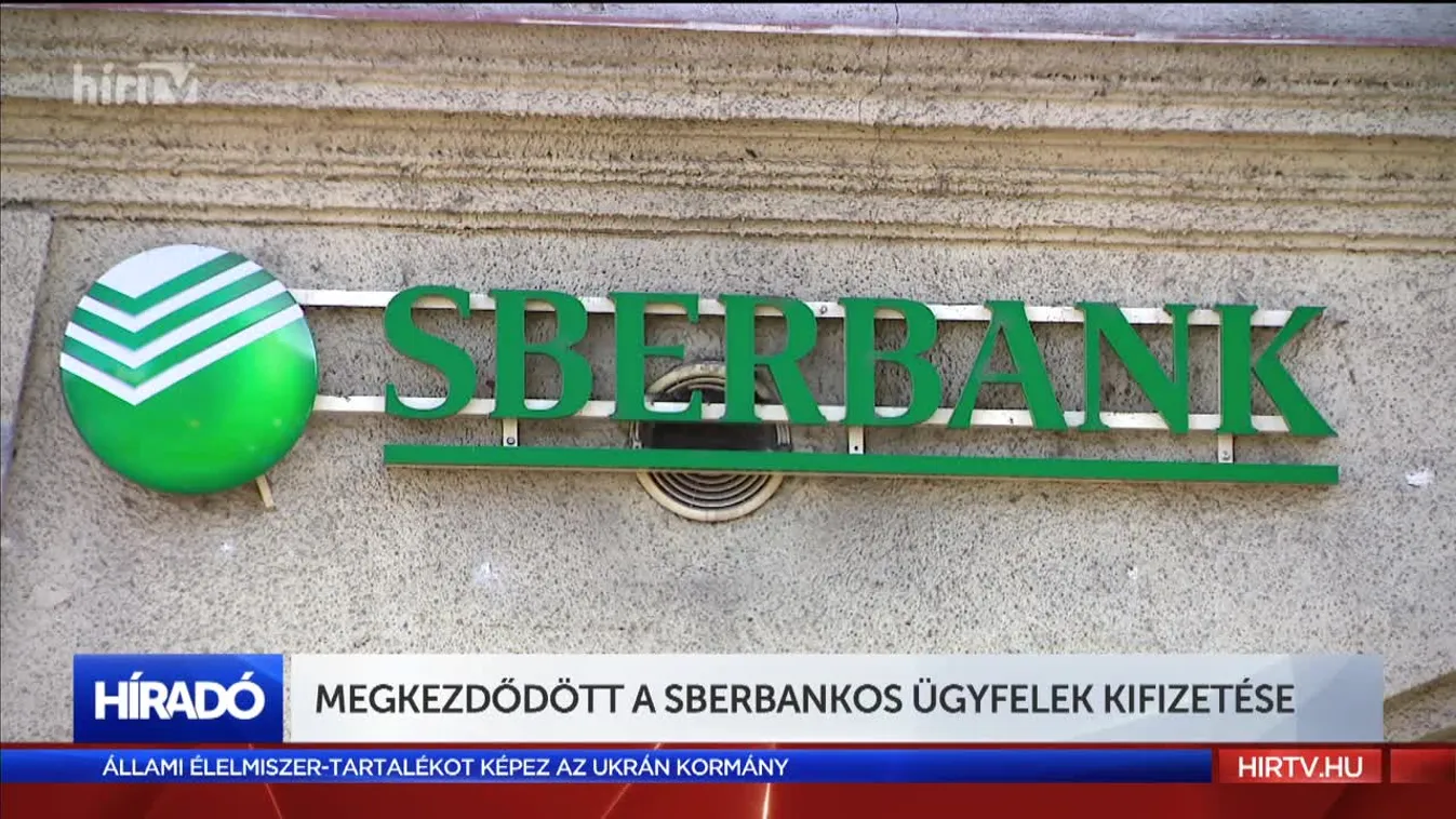 Megkezdődött a Sberbankos ügyfelek kifizetése