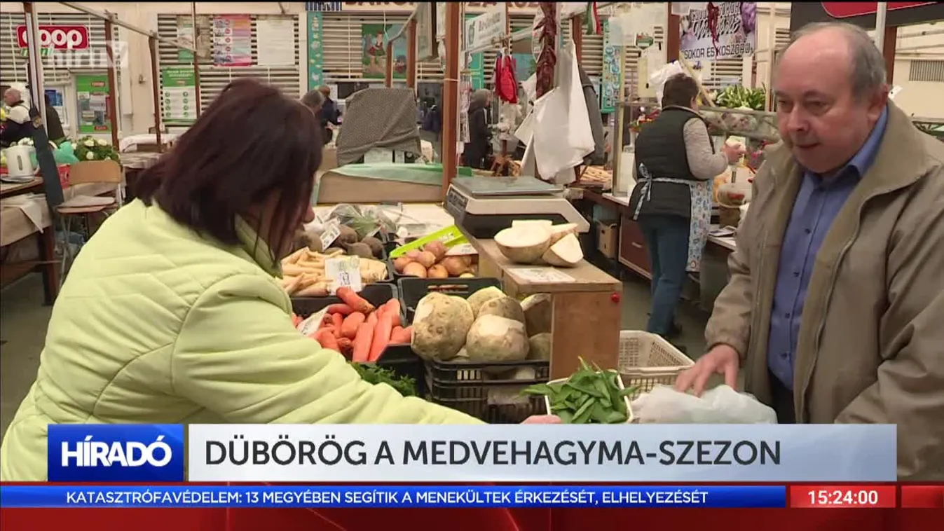 Dübörög a medvehagyma-szezon