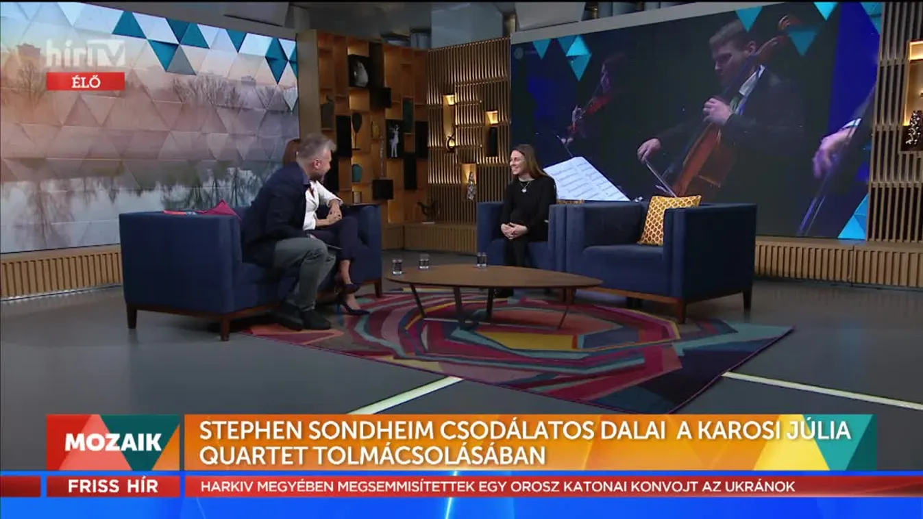 Stephen Sondheim csodálatos dalai a Karosi Júlia Quertet tolmácsolásában