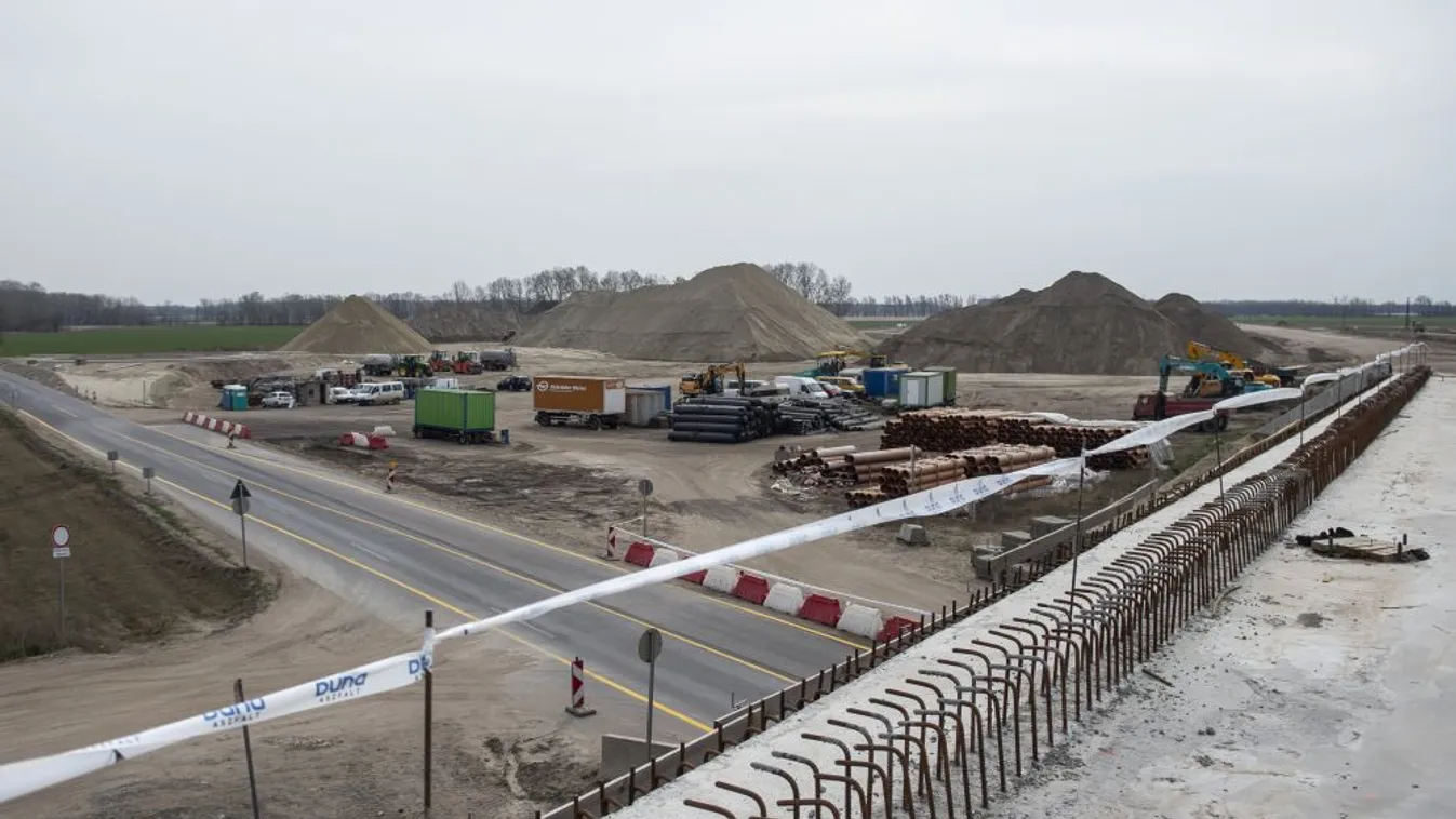 Megkezdődik az M44-es gyorsforgalmi út utolsó szakaszának építése