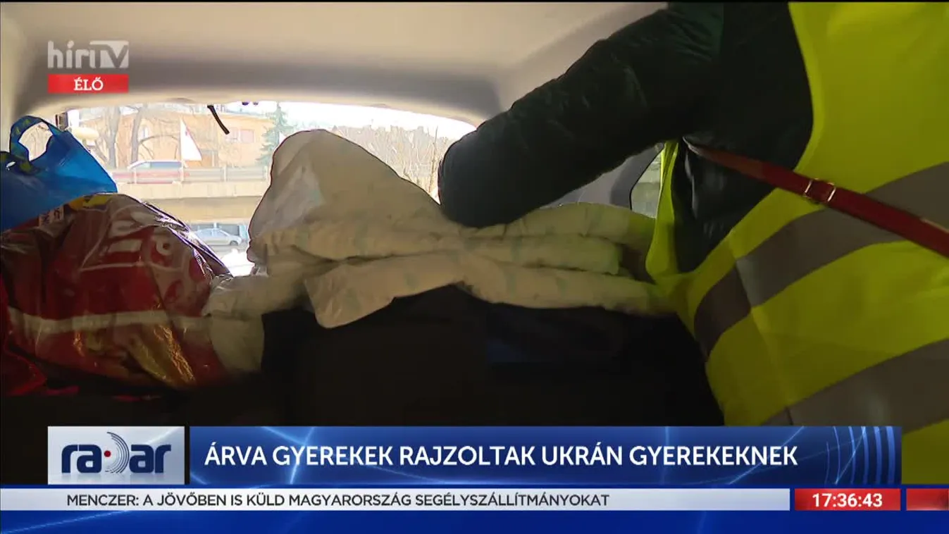 Radar - Árva gyerekek rajzoltak ukrán gyerekeknek (2022-03-21)