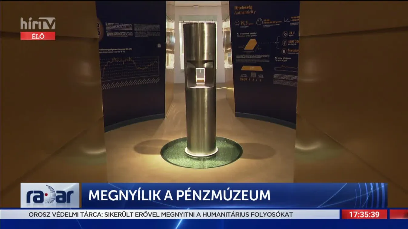 Radar - Megnyílik a Pénzmúzeum (2022-03-14)
