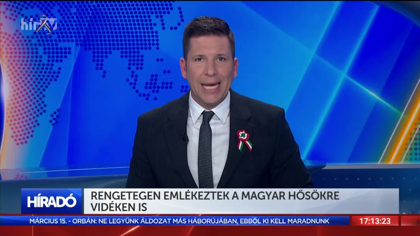 Rengetegen emlékeztek a magyar hősökre vidéken is