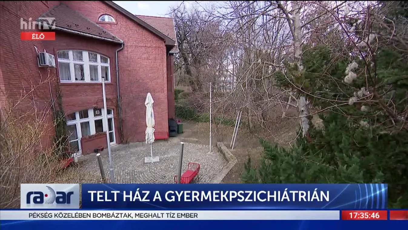 Radar - Telt ház a gyermekpszichiátrián (2022-03-16)