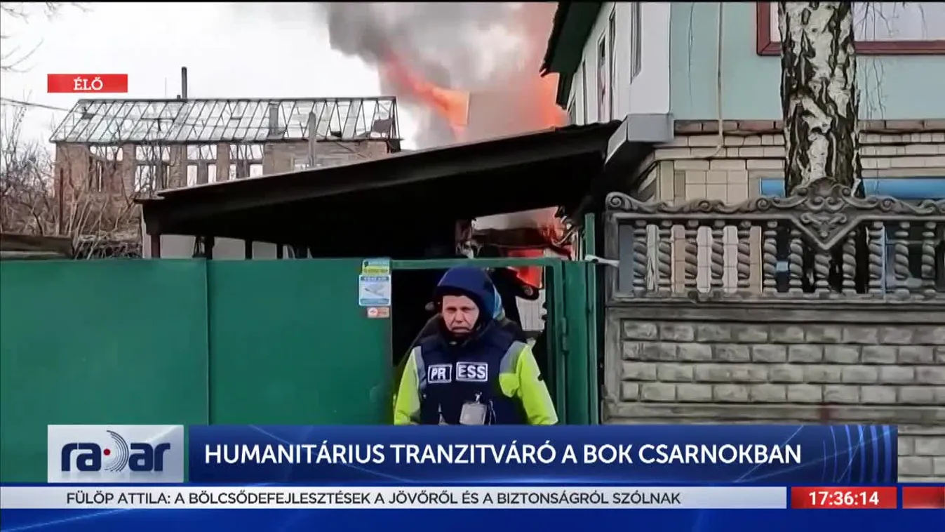 Radar - Humanitárius tranzitváró a BOK csarnokban (2022-03-24)