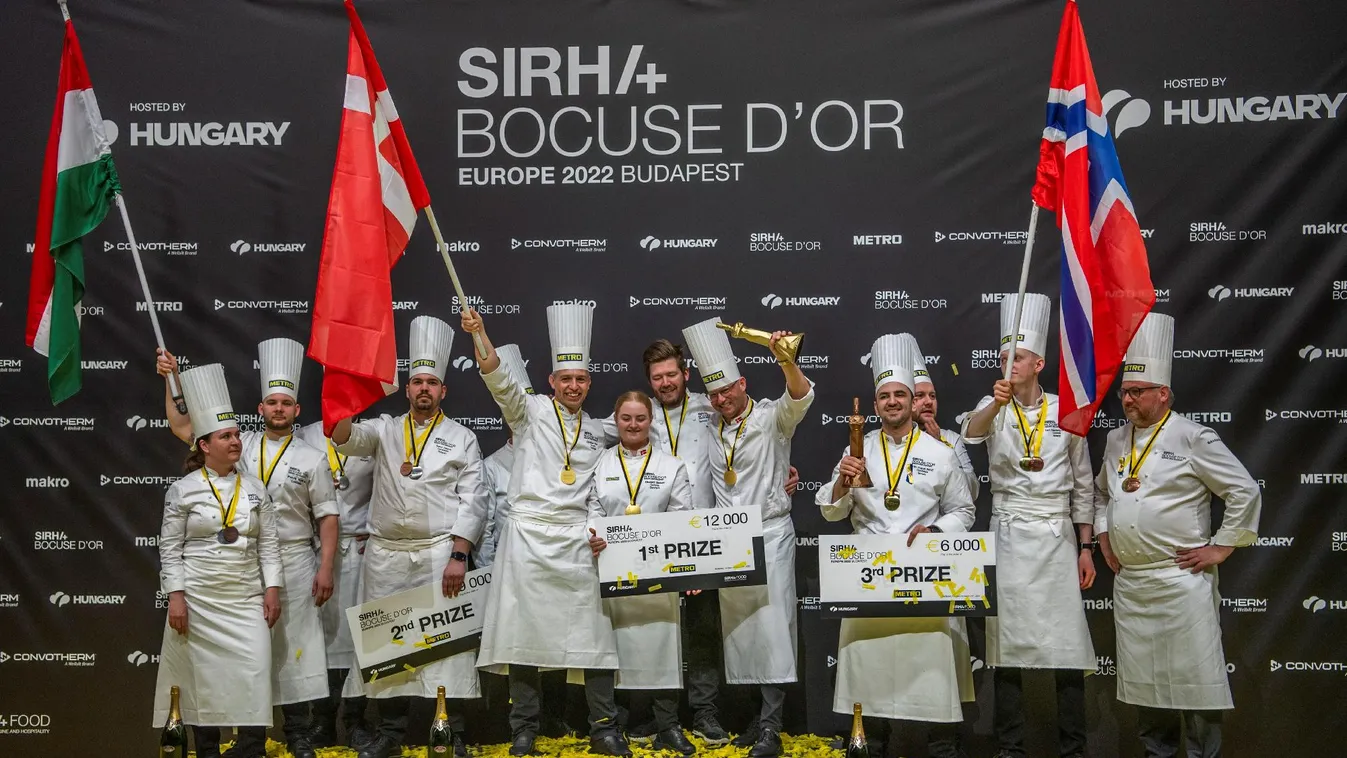 Második a magyar csapat a Bocuse d'Or európai döntőjén