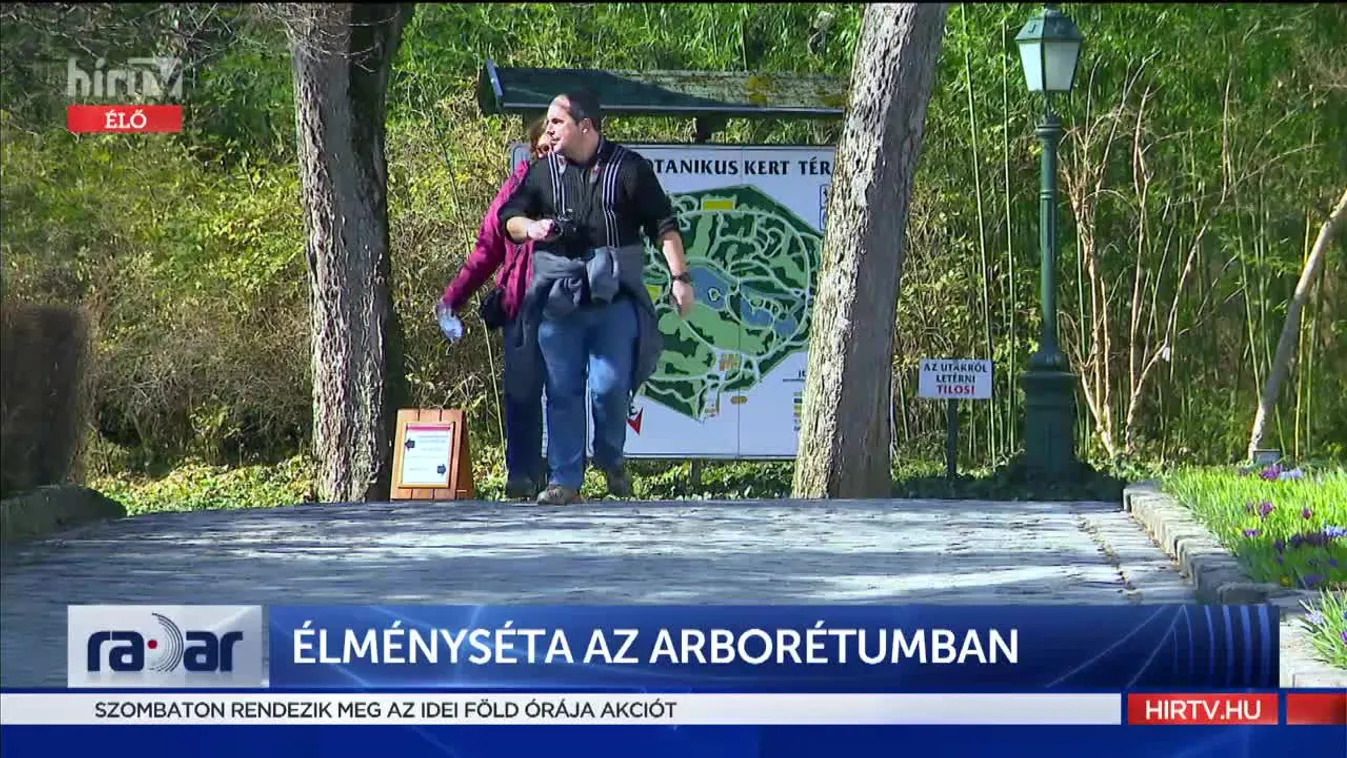 Radar - Élményséta az arborétumban (2022-03-23)