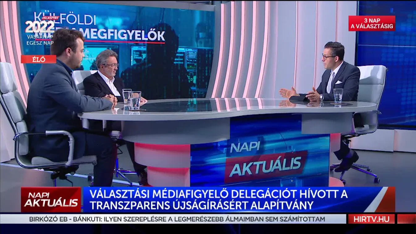 Napi aktuális - Nagy Károly és Claude Chollet (2022-03-31)