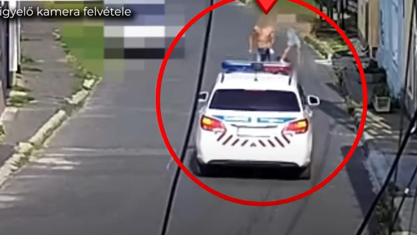 Magából kivetkőzve tépte a villanyoszlopra szerelt kábeleket - videóval