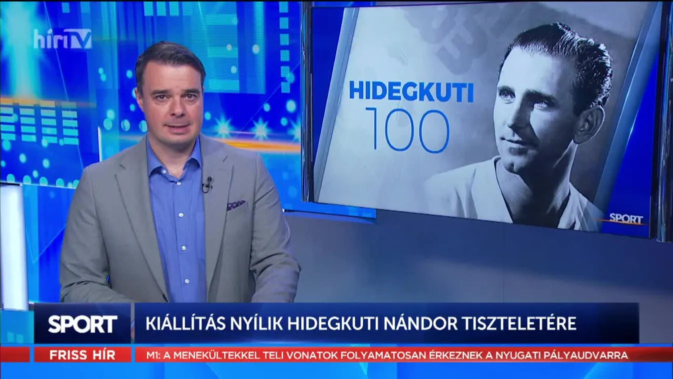 Kiállítás nyílik Hidegkuti Nándor tiszteletére