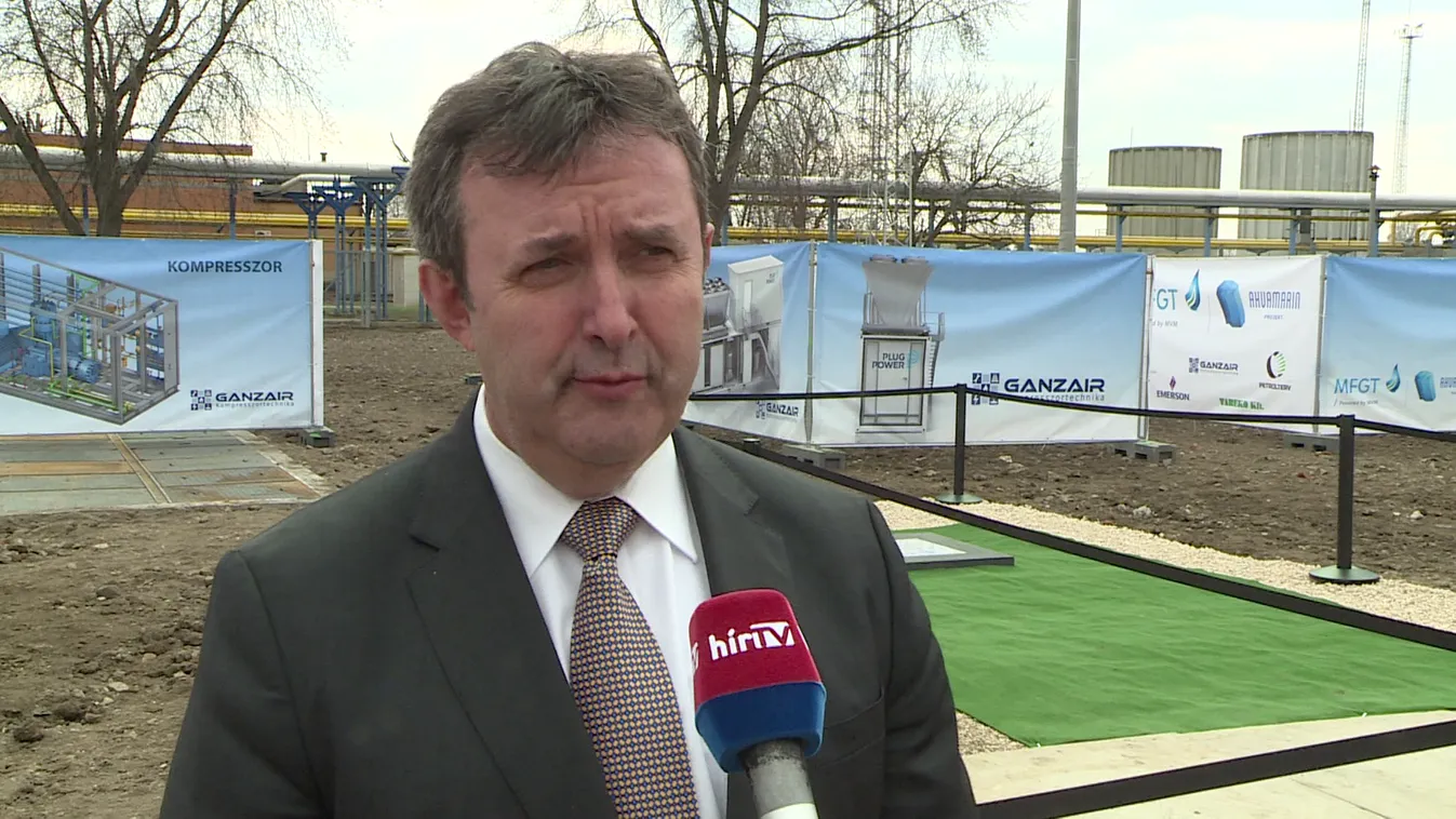 Letették az Akvamarin hidrogénprojekt alapkövét