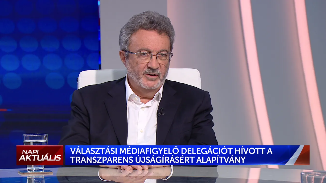Választási Médiafigyelő Delegációt hívott a Transzparens Újságírásért Alapítvány
