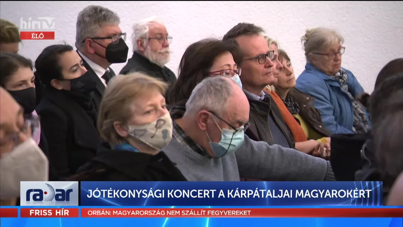 Radar - Jótékonysági koncert a kárpátaljai magyarokért (2022-03-07)